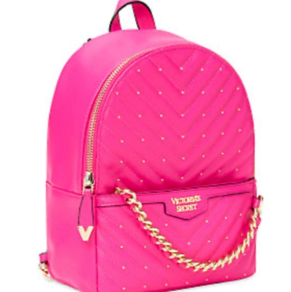 Victoria's Secret Handbags - Victoria Secret Mini Backpack Mixed studded finish